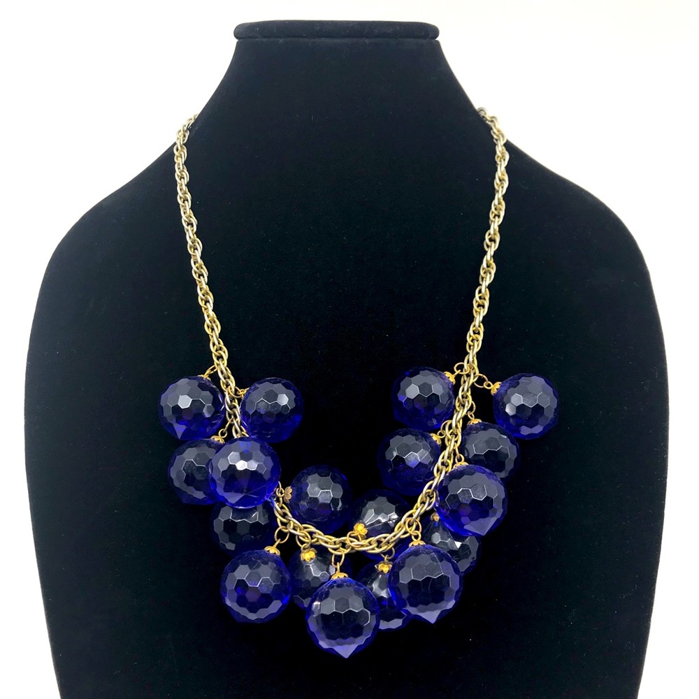 Vintage Royal Blue Necklace